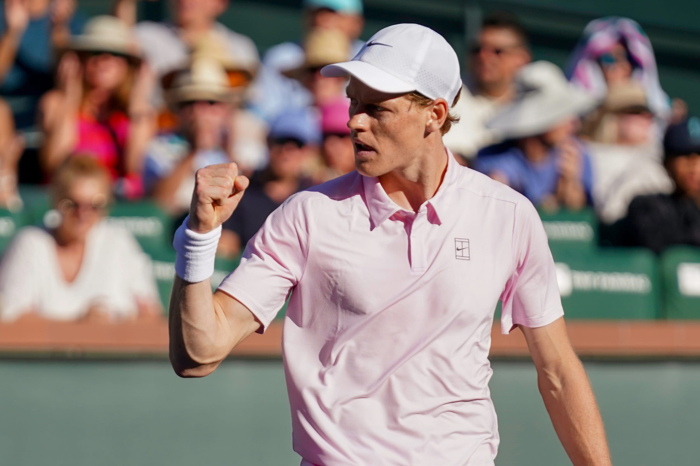 Jannik Sinner 2026 Indian Wells SJ Champagne